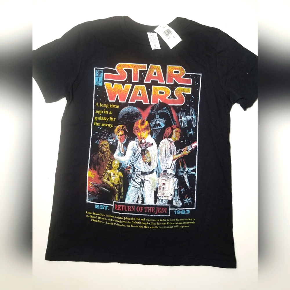 Return Of The Jedi Black tShirt